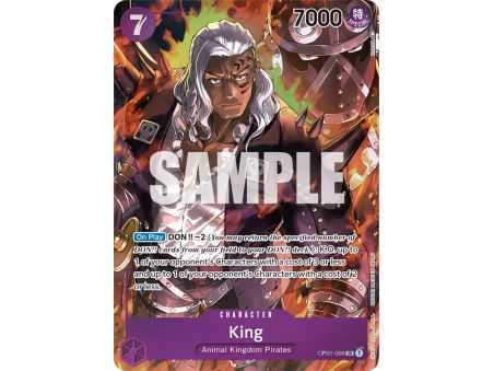 King (Parallel) – OP1 Romance Dawn | Carta ONE PIECE en México