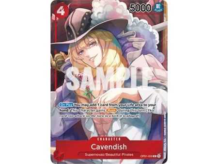 Cavendish (Box Topper) – OP1 Romance Dawn | Carta ONE PIECE en México