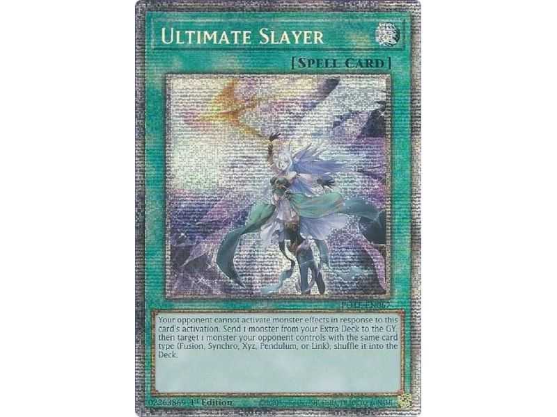 Ultimate Slayer (Starlight Rare) – Power of the Elements | Carta YUGIOH en México