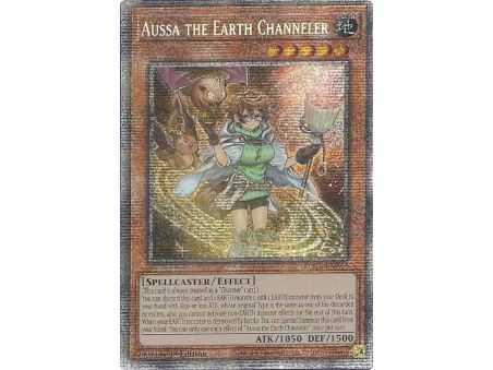 Aussa the Earth Channeler (Starlight Rare) – Power of the Elements | Carta YUGIOH en México