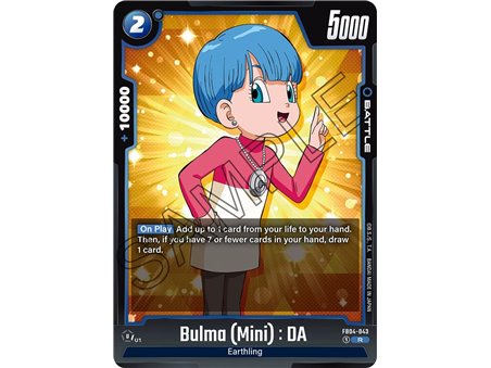 Bulma (Mini) : DA (Rare)