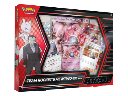 Team Rocket's Mewtwo ex Box (Español)