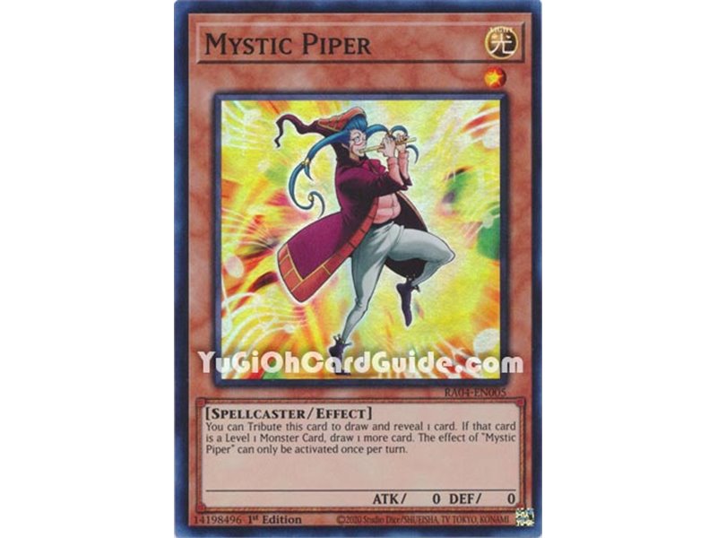 Mystic Piper (Quarter Century Secret Rare)