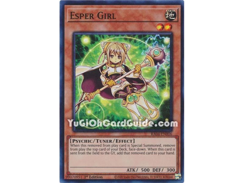 Esper Girl (Quarter Century Secret Rare)