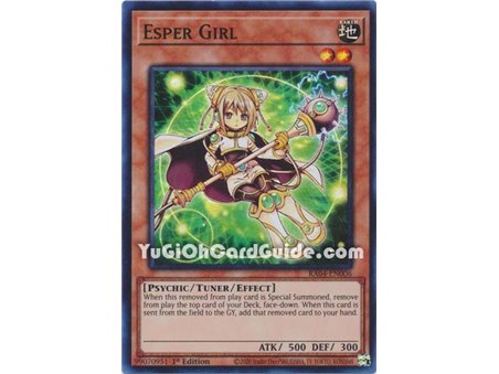 Esper Girl (Quarter Century Secret Rare)