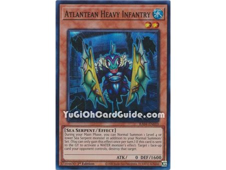 Atlantean Heavy Infantry (Secret Rare) 