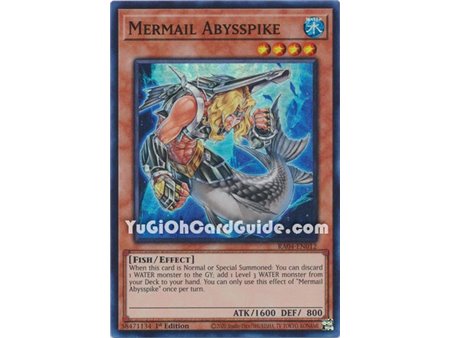 Mermail Abysspike (Quarter Century Secret Rare)
