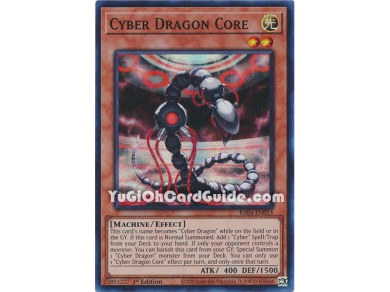 Cyber Dragon Core (Quarter Century Secret Rare)