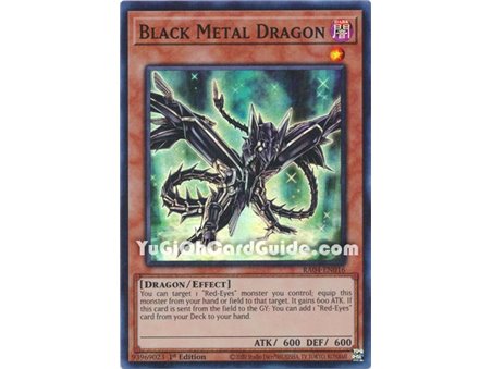 Black Metal Dragon (Super Rare)