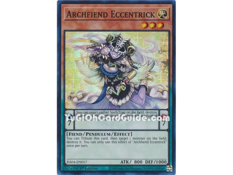 Archfiend Eccentrick (Ultra Rare)