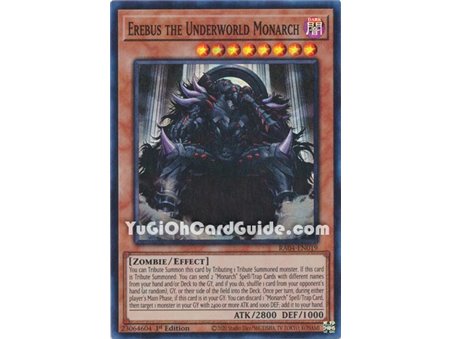 Erebus the Underworld Monarch (Ultimate Rare)