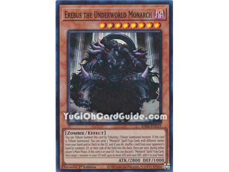 Erebus the Underworld Monarch (Collector's Rare)