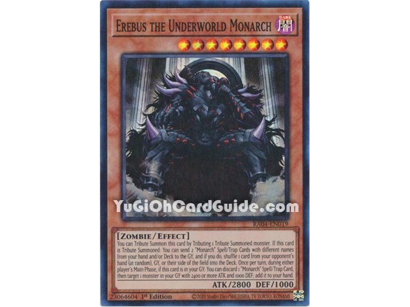 Erebus the Underworld Monarch (Collector's Rare)