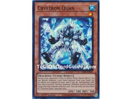 Crystron Quan (Quarter Century Secret Rare)