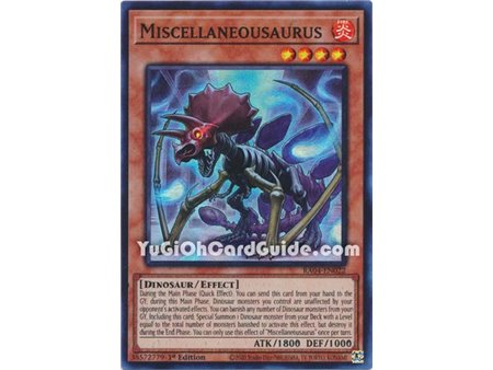 Miscellaneousaurus (Secret Rare) 