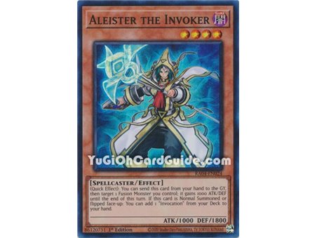 Aleister the Invoker (Alterante Artwork) (Quarter Century Secret Rare)