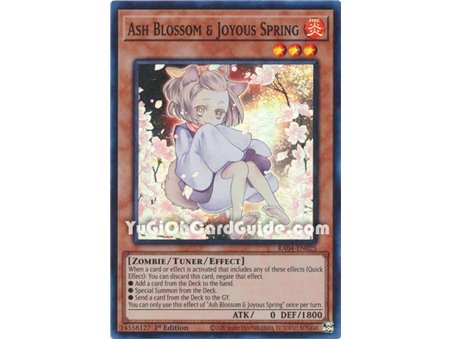 Ash Blossom & Joyous Spring (Alterante Artwork) (Super Rare)