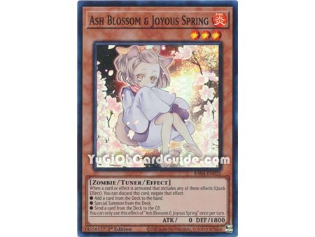 Ash Blossom & Joyous Spring (Alterante Artwork) (Ultimate Rare)