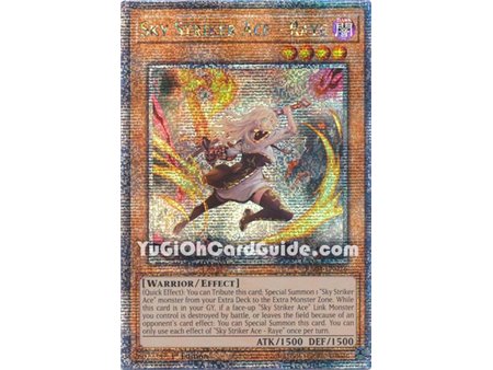 Sky Striker Ace - Raye (New Artwork) (Quarter Century Secret Rare)