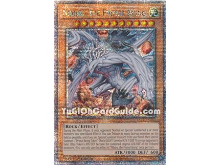 Nibiru, the Primal Being (New Artwork) (Quarter Century Secret Rare)