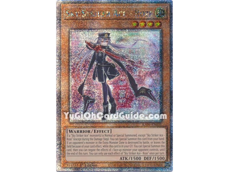 Sky Striker Ace - Roze (Quarter Century Secret Rare)