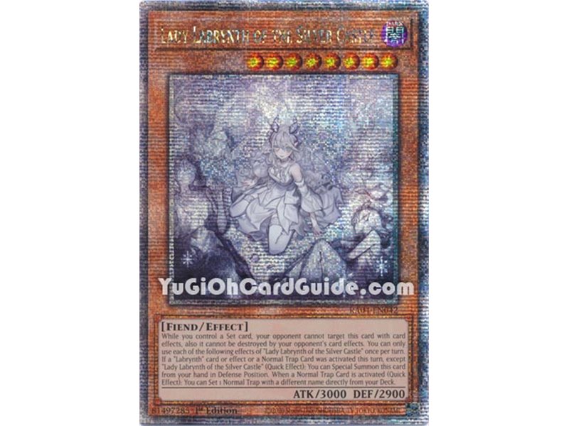 Lady Labrynth of the Silver Castle (New Artwork) (Quarter Century Secret Rare)