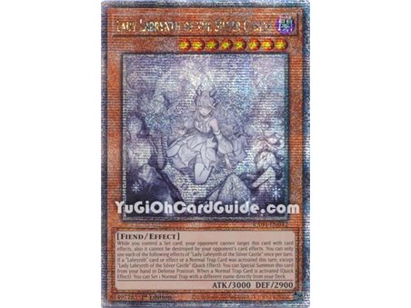 Lady Labrynth of the Silver Castle (New Artwork) (Quarter Century Secret Rare)