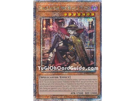 Diabellstar the Black Witch (New Artwork) (Quarter Century Secret Rare)