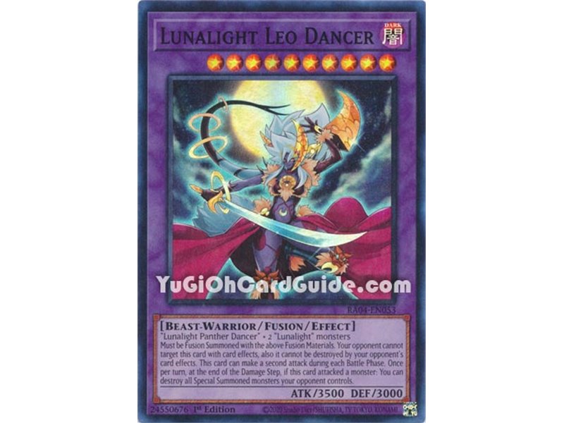 Lunalight Leo Dancer (Quarter Century Secret Rare)
