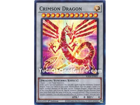 Crimson Dragon (Ultimate Rare)