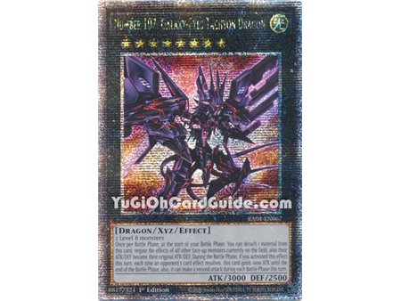 Number 107: Galaxy-Eyes Tachyon Dragon (Quarter Century Secret Rare)