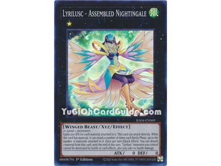 Lyrilusc - Assembled Nightingale (Collector's Rare)