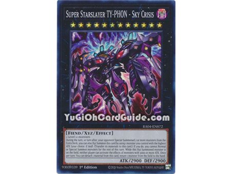 Super Starslayer TY-PHON - Sky Crisis (Ultimate Rare)