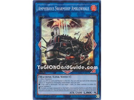Amphibious Swarmship Amblowhale (Platinum Secret Rare)