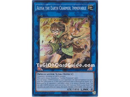 Aussa the Earth Charmer, Immovable (Super Rare)