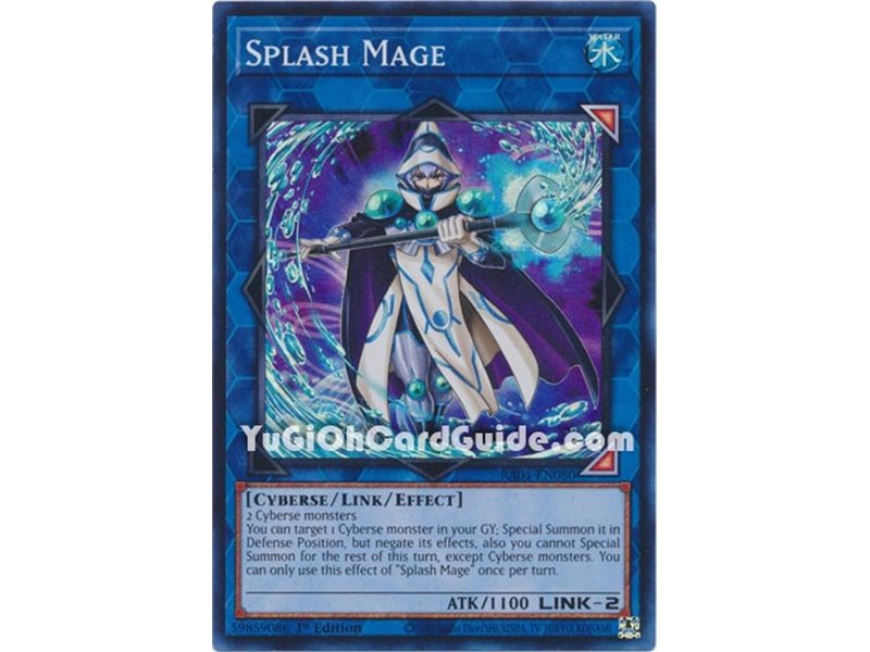 Splash Mage (Secret Rare) 