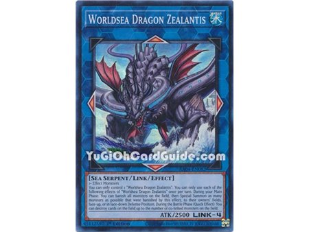 Worldsea Dragon Zealantis (Secret Rare) 