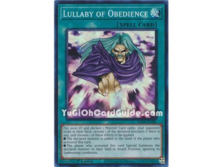 Lullaby of Obedience (Ultra Rare)