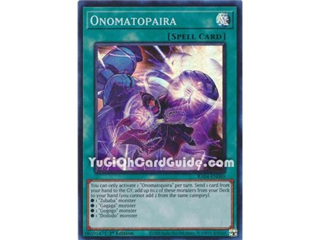 Onomatopaira (Collector's Rare)