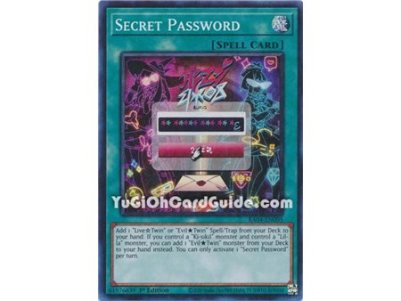 Secret Password (Secret Rare) 