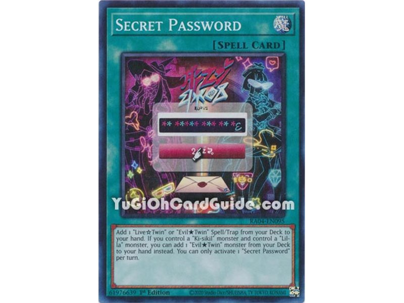 Secret Password (Collector's Rare)