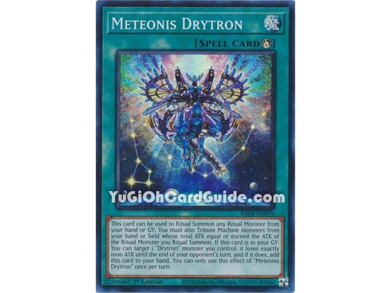Meteonis Drytron (Quarter Century Secret Rare)