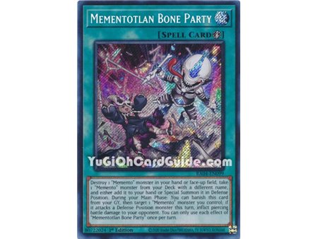 Mementotlan Bone Party (Quarter Century Secret Rare)