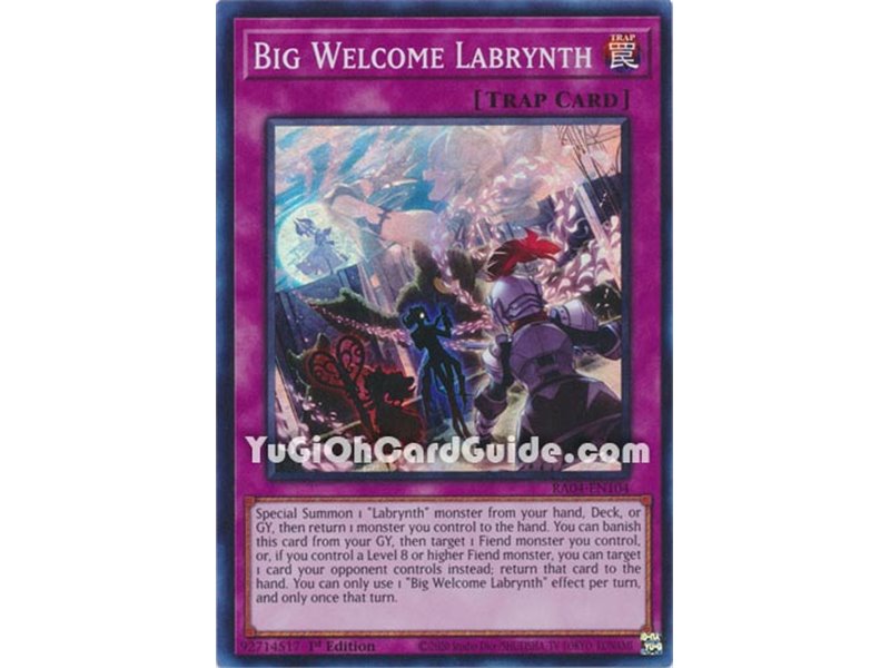 Big Welcome Labrynth (Super Rare)
