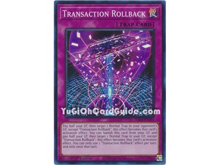 Transaction Rollback (Platinum Secret Rare)