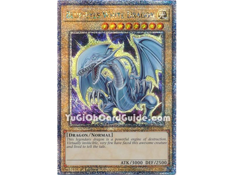 Blue-Eyes White Dragon (7th Artwork) (Platinum Secret Rare)
