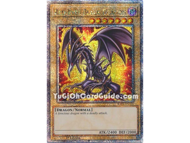 Red-Eyes Black Dragon (7th Artwork) (Platinum Secret Rare)