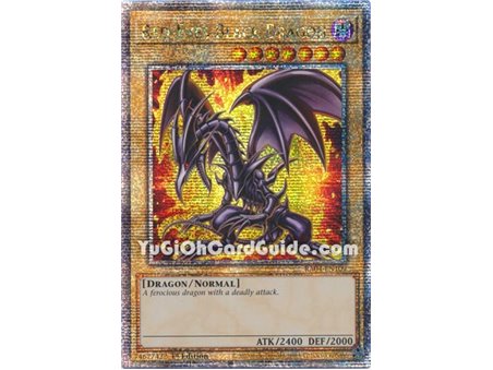 Red-Eyes Black Dragon (7th Artwork) (Quarter Century Secret Rare)