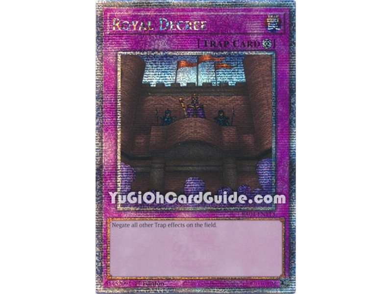 Royal Decree (Platinum Secret Rare)