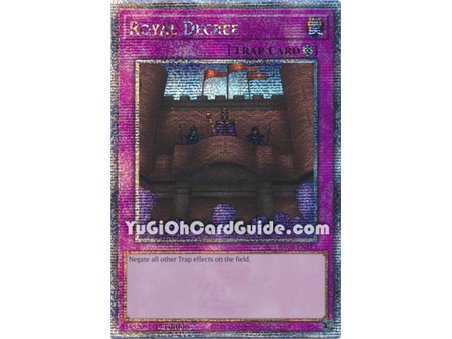 Royal Decree (Platinum Secret Rare)